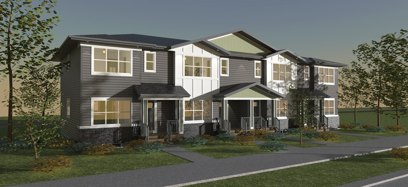 Freestone-Townhomes-Dusk
