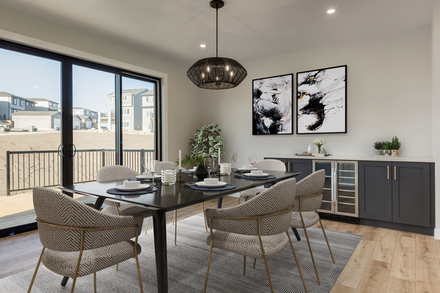 The Scarboro Model Dining Room By Renova Homes & Renovations