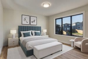 The Scarboro Model Master Bedroom By Renova Homes & Renovations