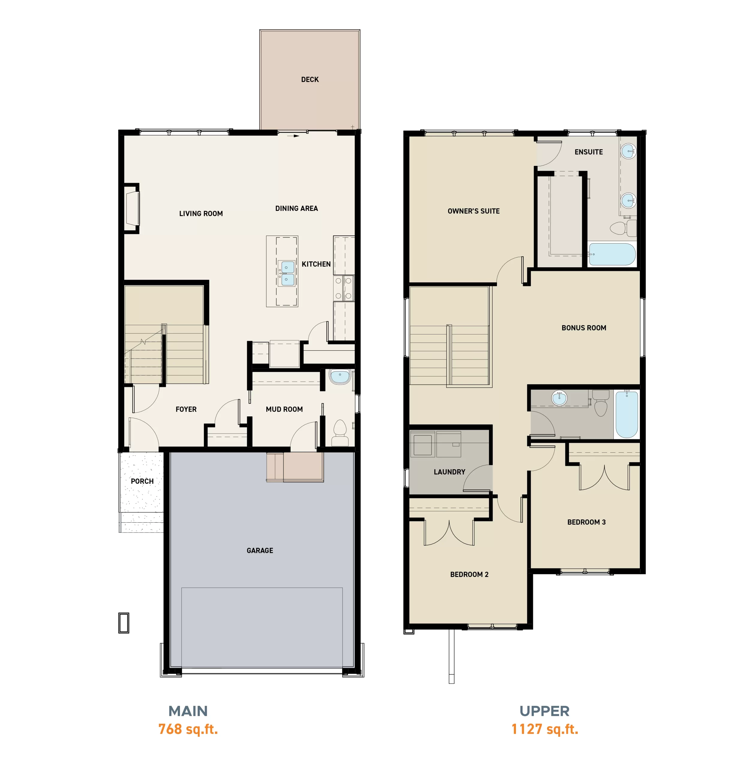 The Inglewood Model Floorplan By RENOVA Homes & Renovations