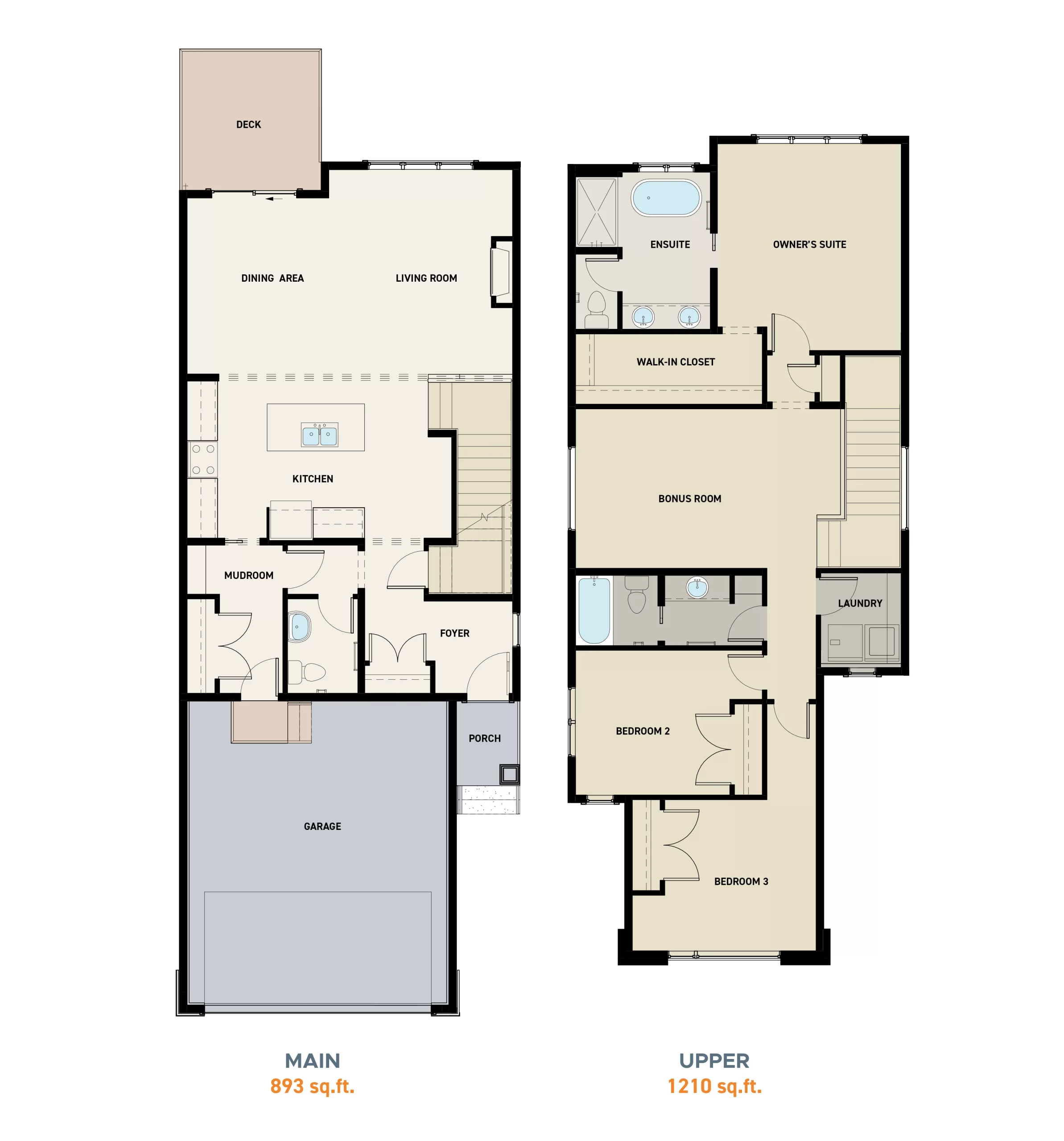 The Sunalta 24 Model Floorplan By RENOVA Homes & Renovations
