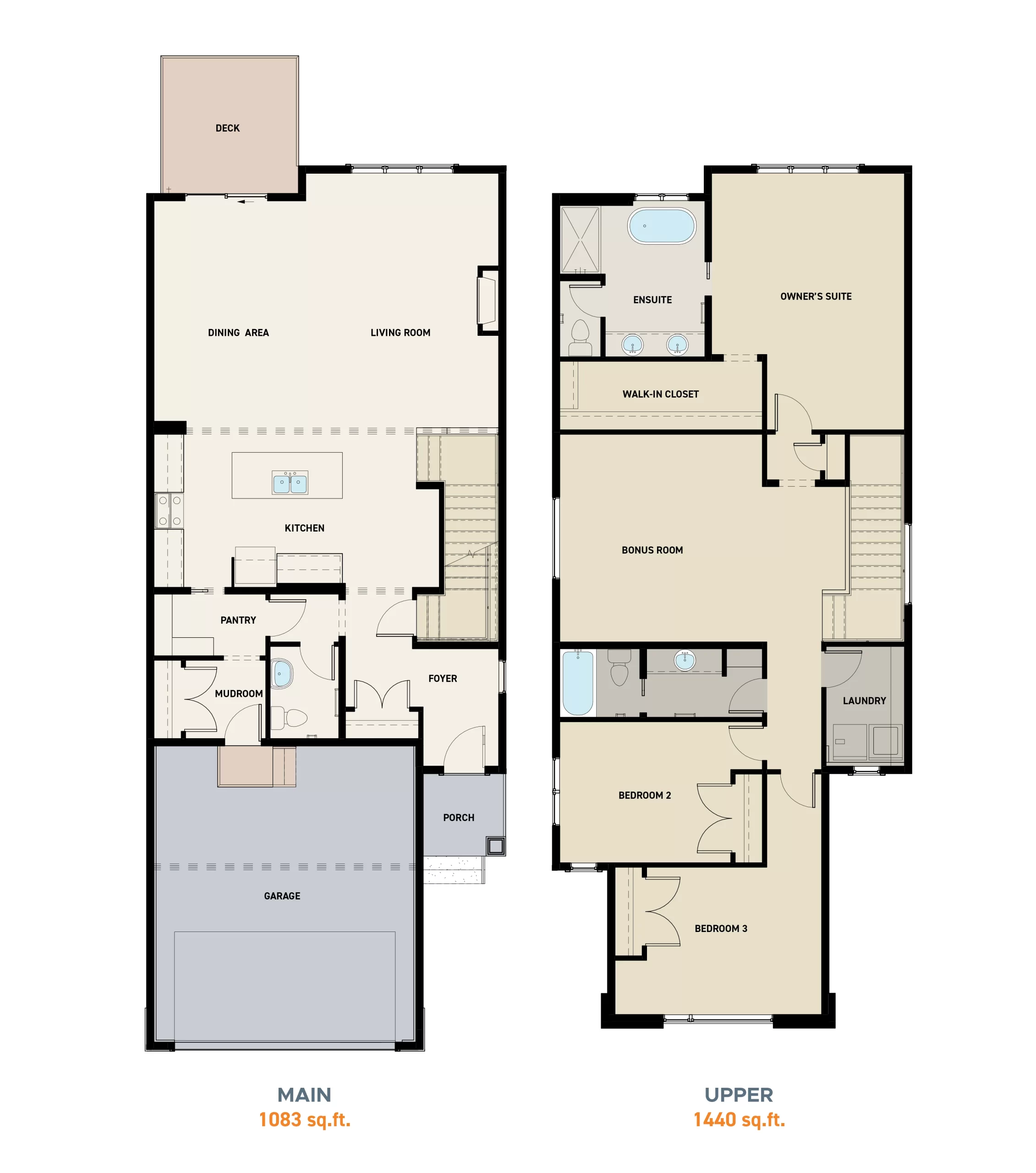 The Sunalta 26 Model Floorplan By RENOVA Homes & Renovations
