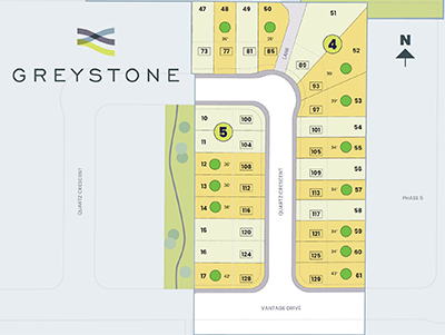 Greystone Community Map In Cochrane