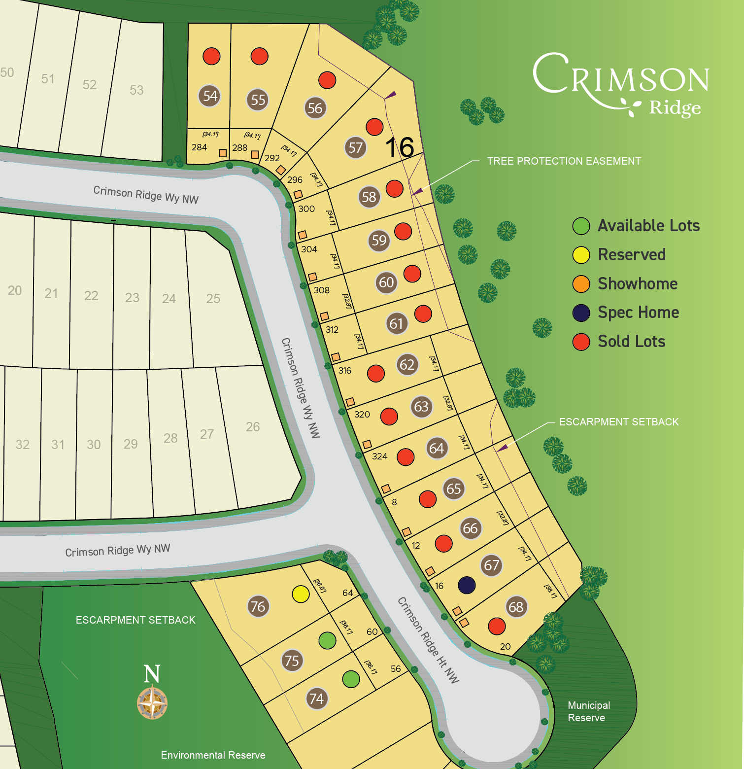 Crimson Ridge Map