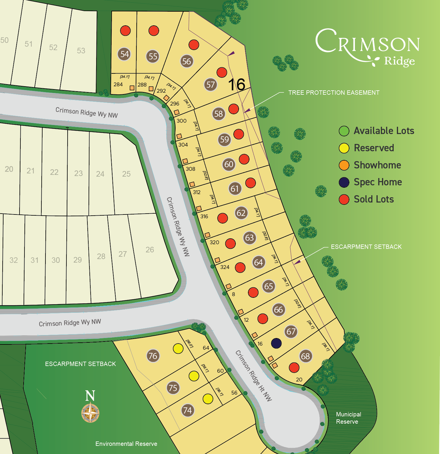 Crimson Ridge Map