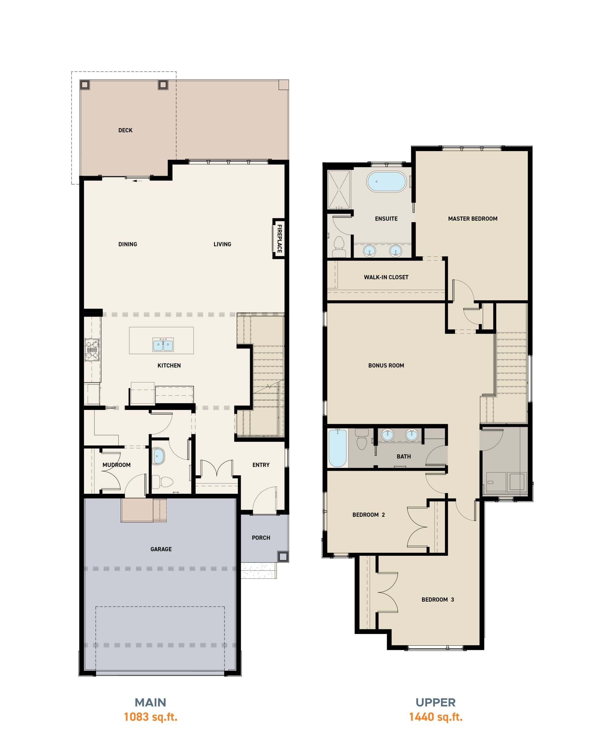 434 Crimson Ridge Place Floorplans