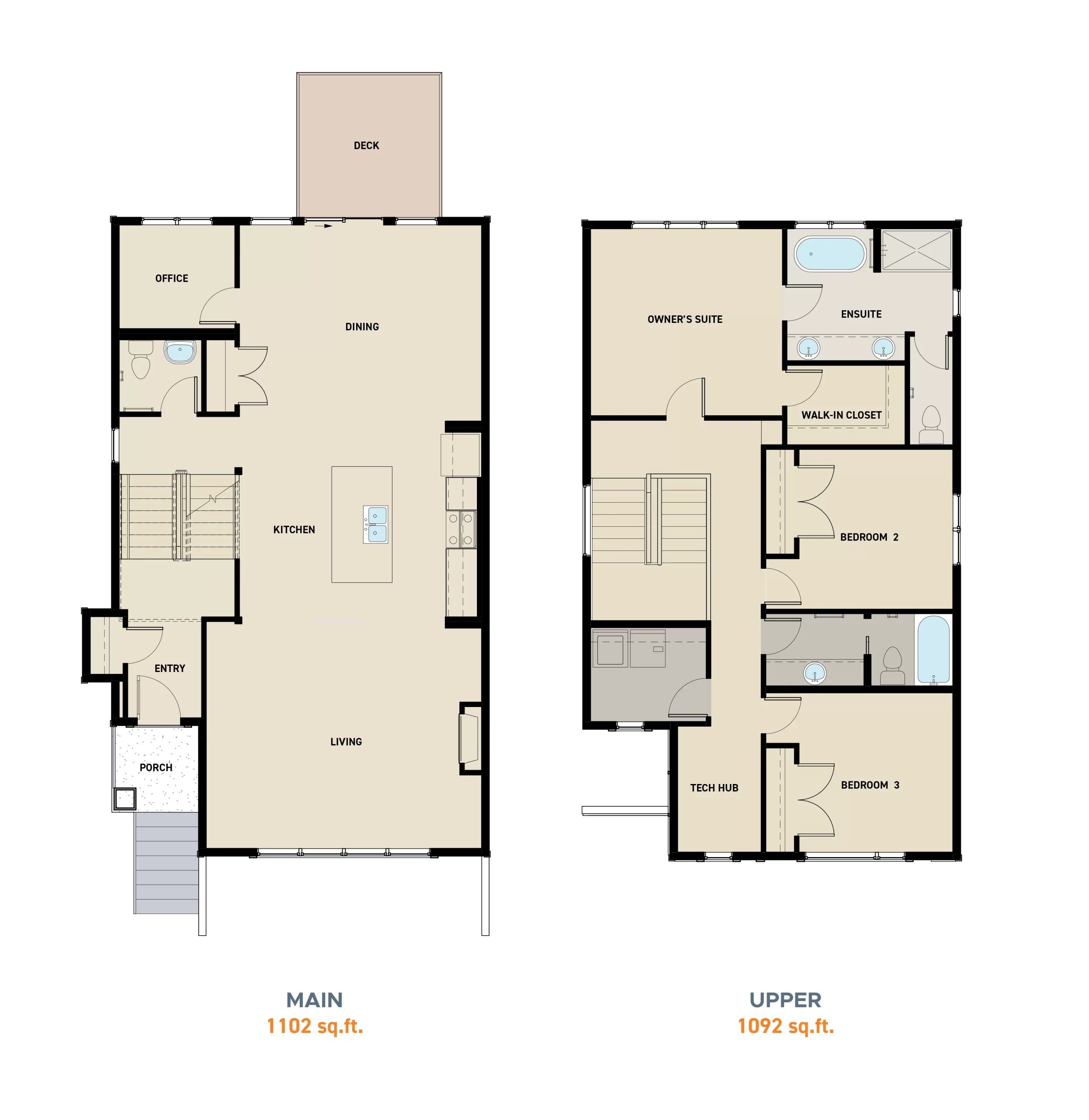 Scarboro The Scarboro Model Floorplan By RENOVA Homes & Renovations