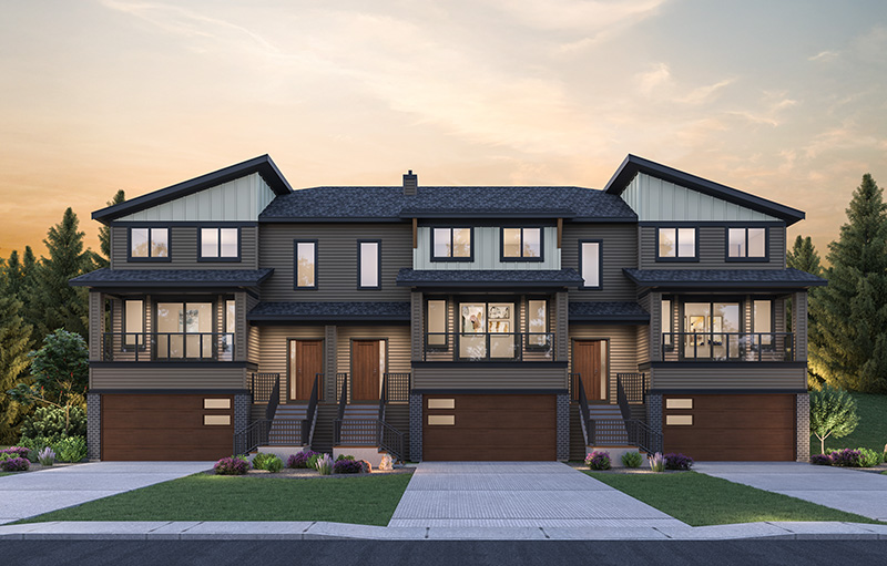 riverpointe-towns-exterior River Pointe Towns Cochrane