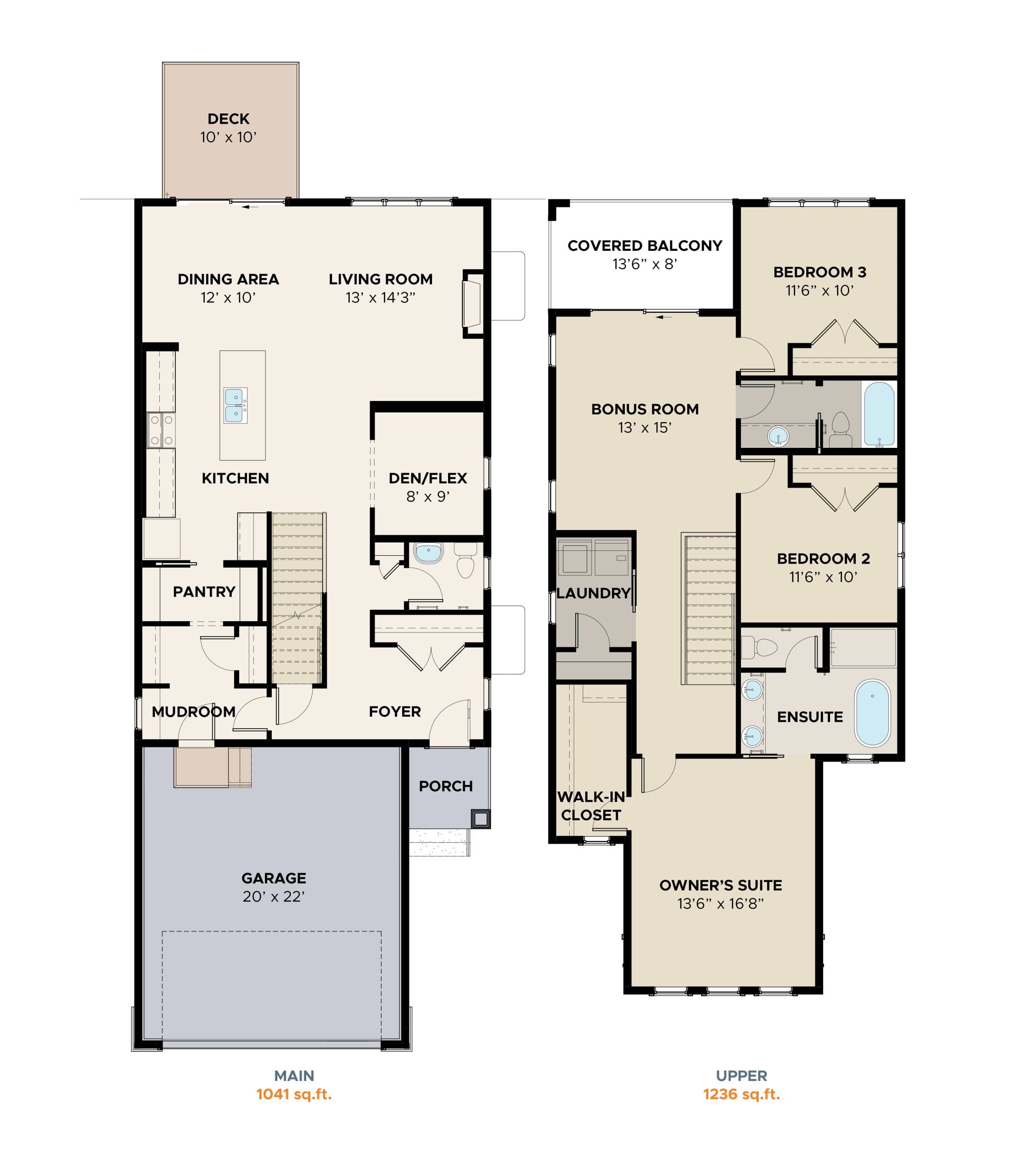 The Scarboro Model Floorplan By RENOVA Homes & Renovations